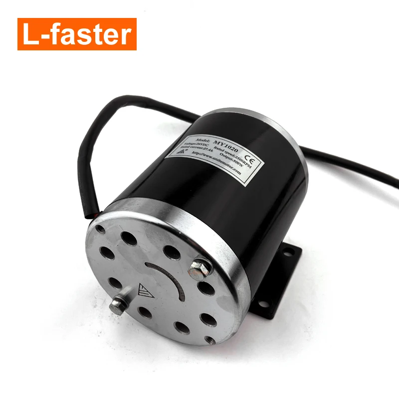 24V36V48V 500W Electric Motor Brushed DC Scooter MY1020 Conversion Kit E-bike | Спорт и развлечения