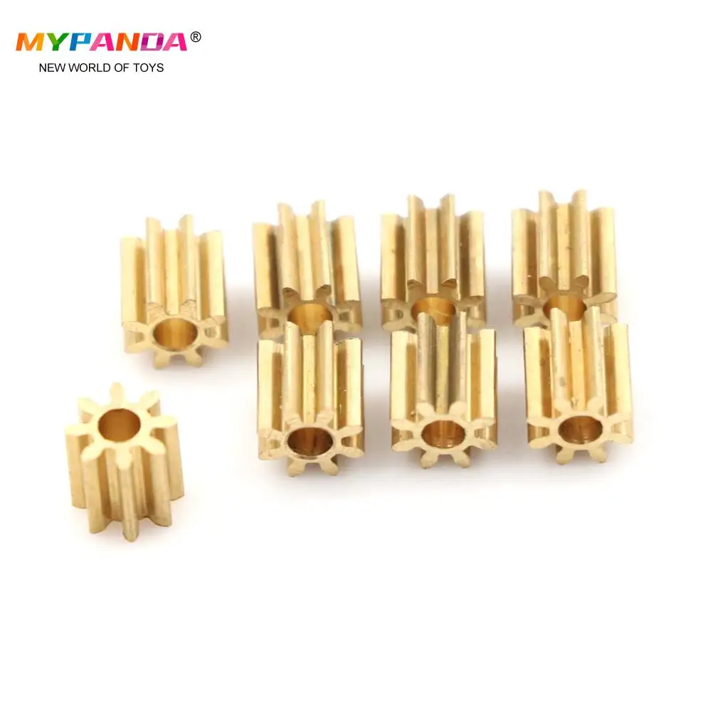 Аксессуары для радиоуправляемых моделей Syma X5C X5SW X5A, медные шестеренки для вертолета, запасные части, Замена 8 шт./компл. Аксессуары для радиоуправляемых моделей Syma X5C X5SW X5A, медные шестеренки для вертолета, запасные части, Замена 8 шт./компл.