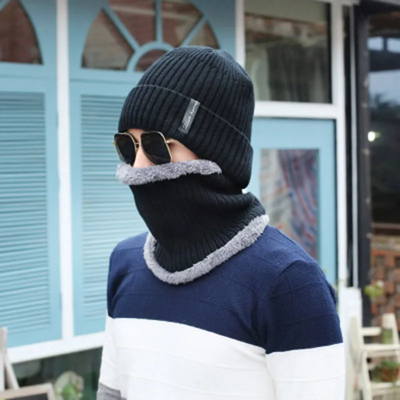 Invierno 2020 повседневные Модные мужские шапки бини для мужчин зимние женщин Теплые