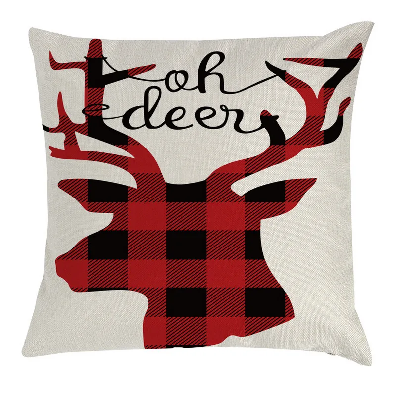 Наволочка с надписью &quotMerry christmas&quot украшения для дома рождественские подарки