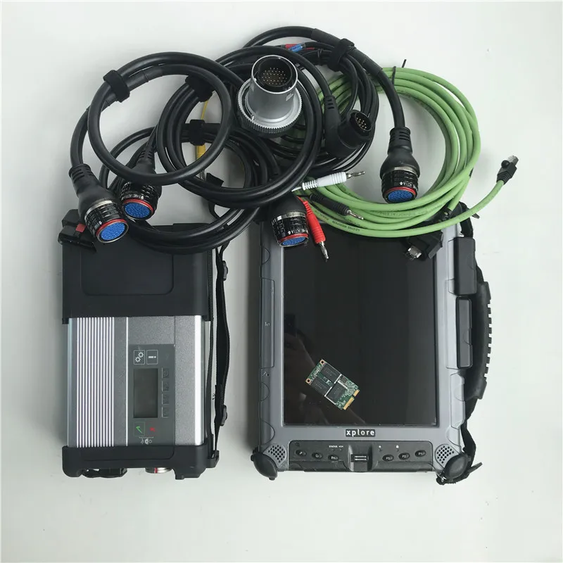 Диагностическое программное обеспечение для ремонта автомобиля MB Star C5 + 480 ГБ Super