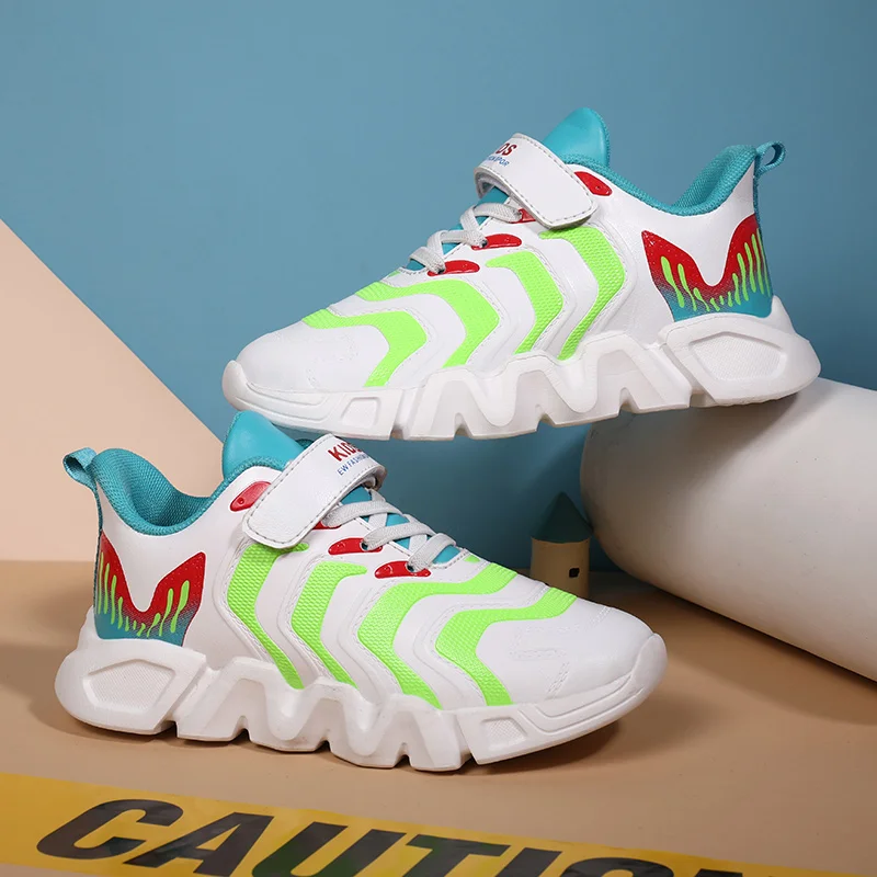 

Shoes Kids Leather Baby Girls Sports Sneakers Fashion Children Shoes Boys Casual Sneakers Soft Brand Trainer Non-Slip Footwear