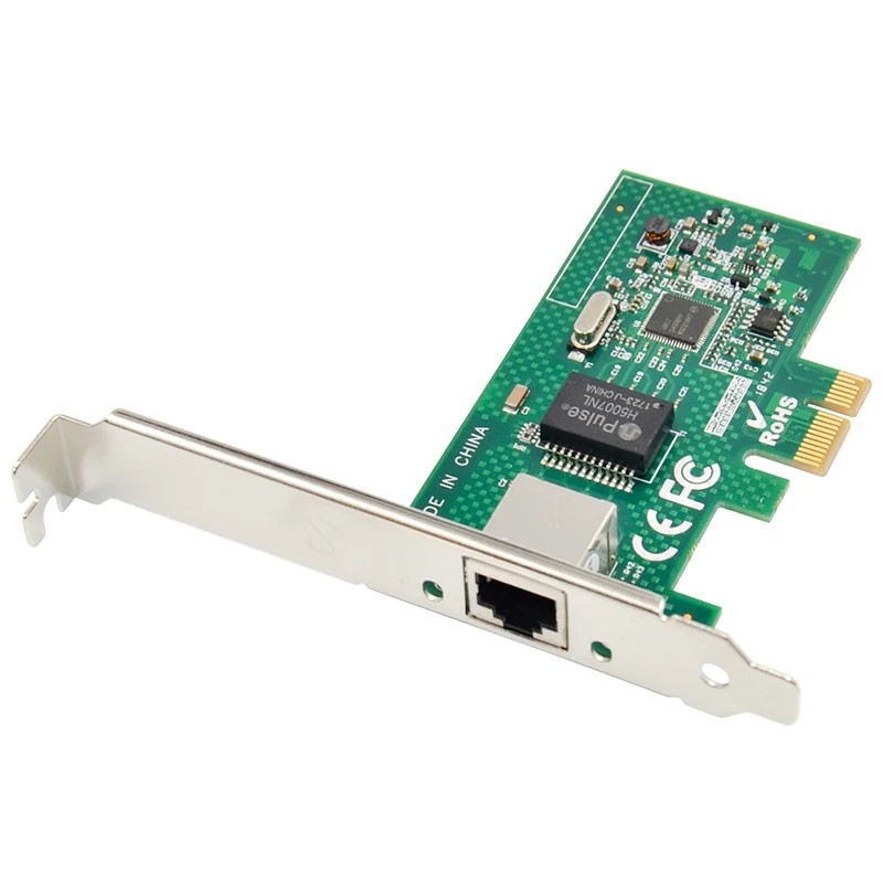 Для Intel I210AT PCI-E X1 Gigabit LAN Ethernet Сетевая карта Однопортовый Настольный сервер