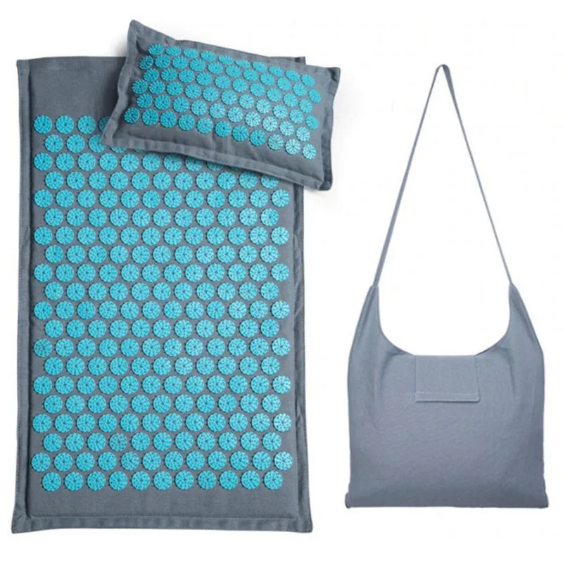 Кокосовое волокно Массажный коврик для йоги белье Фитнес акупрессурном коврике