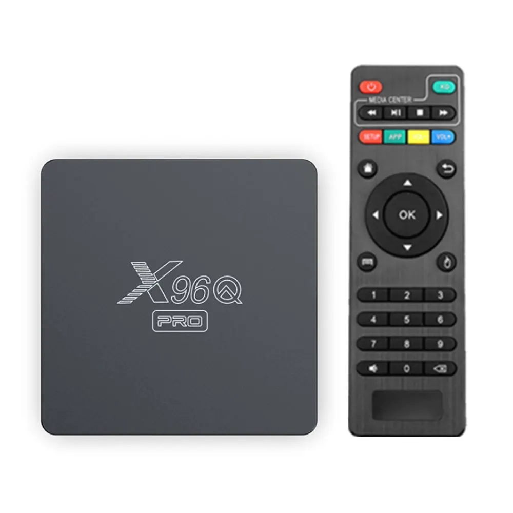 

X96Q Pro Set-Top Box, Tvbox, H313 Android 10.0 2G/16G 4K Dual-Band Hd Player For Smart Tv
