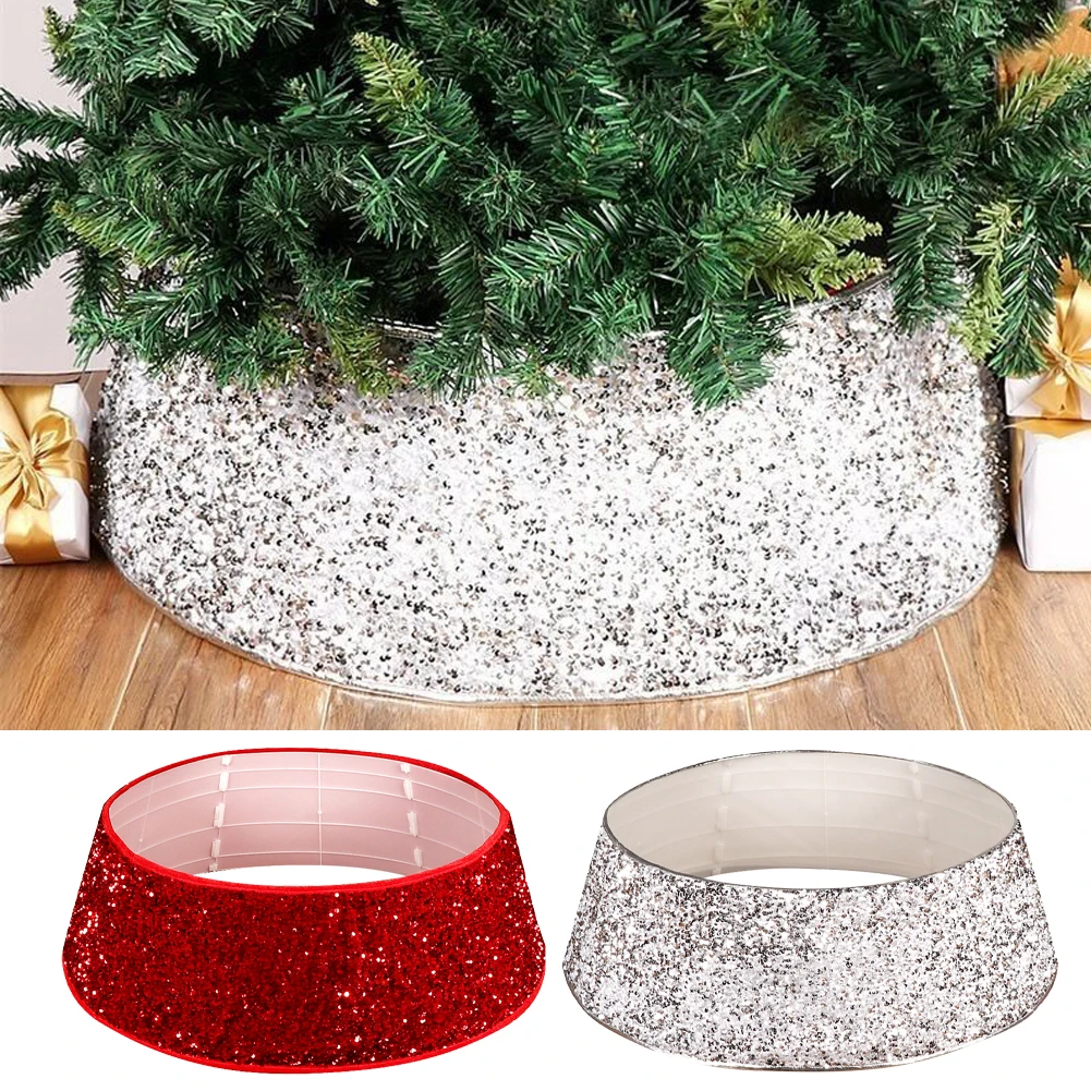 

Новогодний защитный напольный воротник для ёлки, 30 дюймов, простой в установке