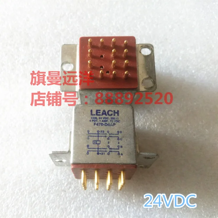 

F470-D4AP 24VDC LEACH F470-D4AP 24V