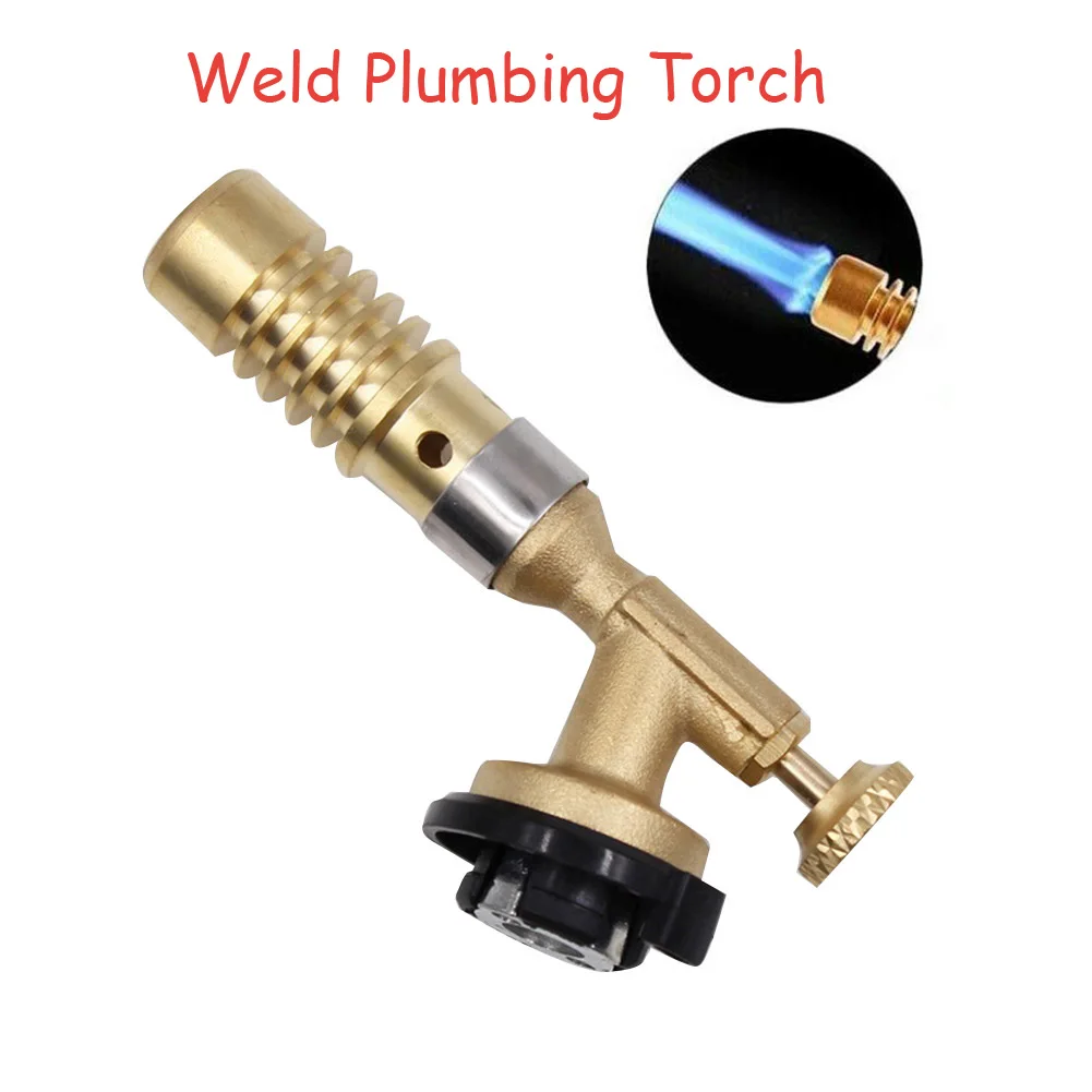 Новый сварочный фонарь высокого Температура латунь газовая турбо пайки припоя