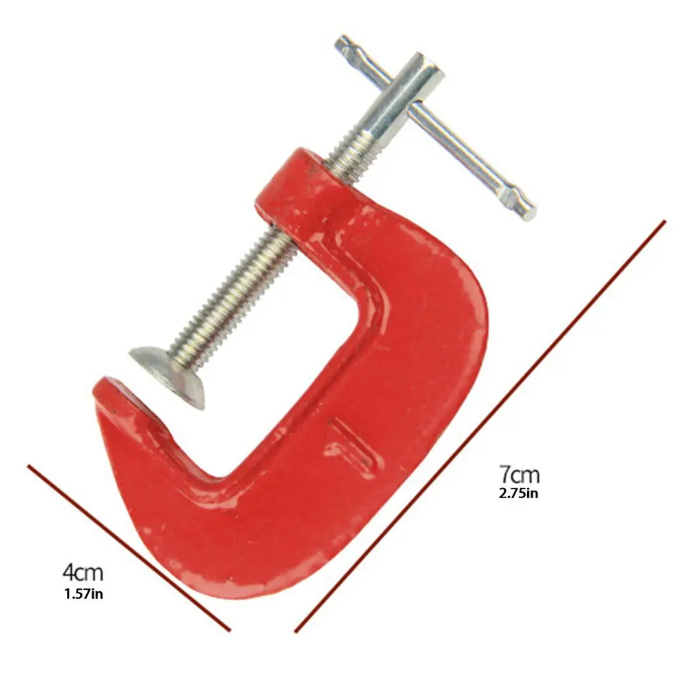 

Portable European-style G-type Woodworking Clamp G-type Fixed Clamp Heavy Duty G Clamp 1 Inch Clamp Woodworking Tool