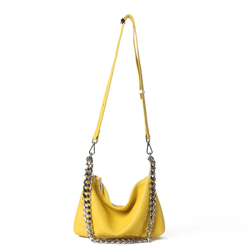 

Diagonal niche design bags 2020 autumn and winter new women's bags trendy fashion chain armpit bags shoulder