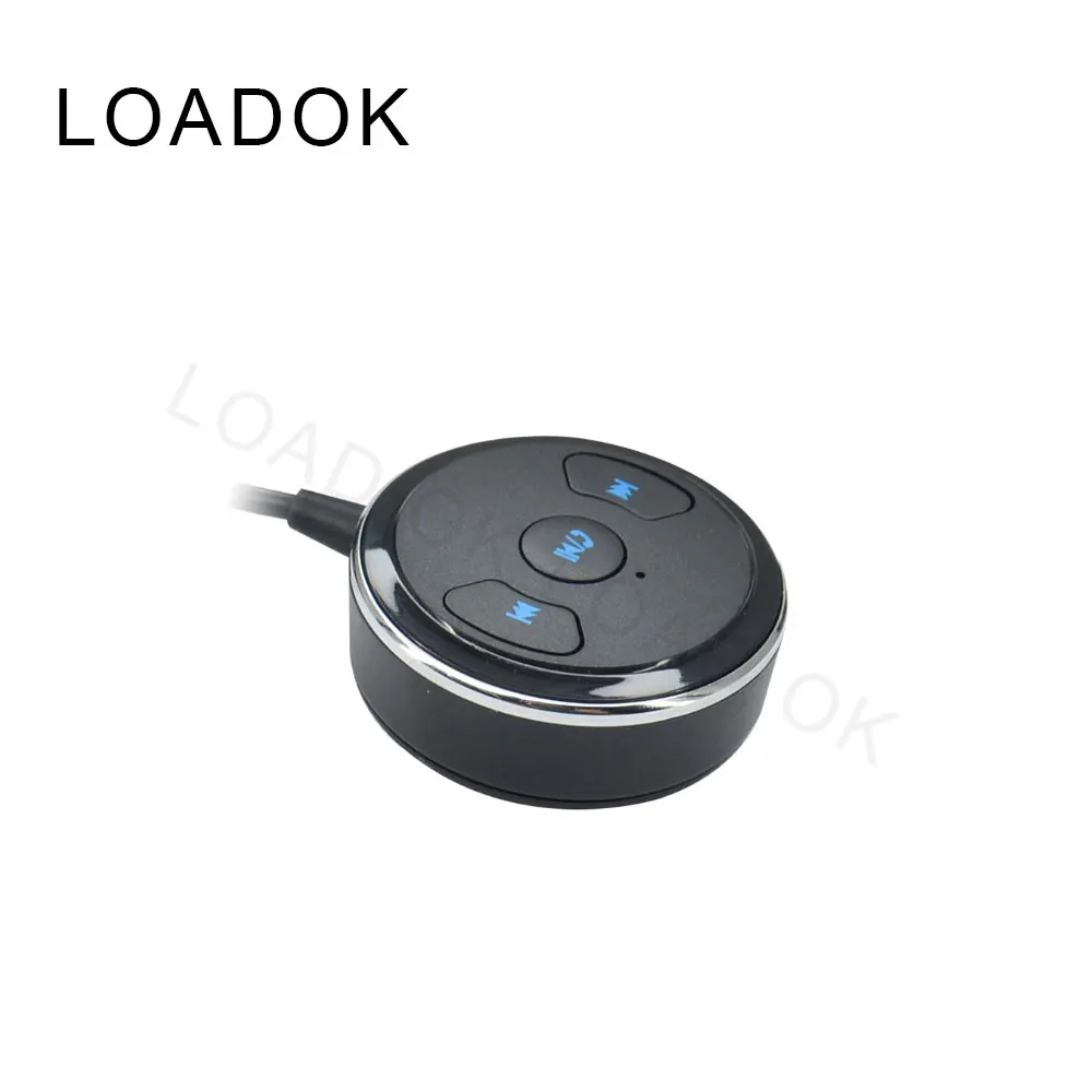 Автомобильный комплект громкой связи Bluetooth для звонков AUX 3 5 мм Музыкальный