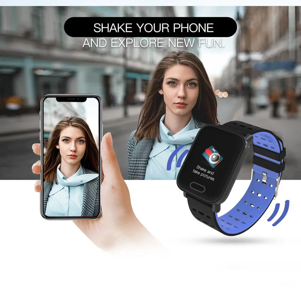 Новый умный Браслет пульсометр кровяное давление здоровые водонепроницаемые