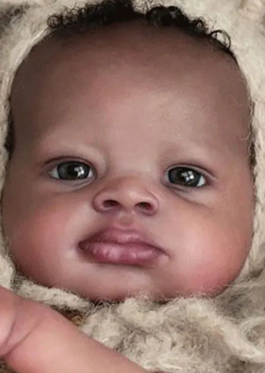 NPK 20 дюймов Неокрашенная кукла-реборн набор забавные необработанные куклы части