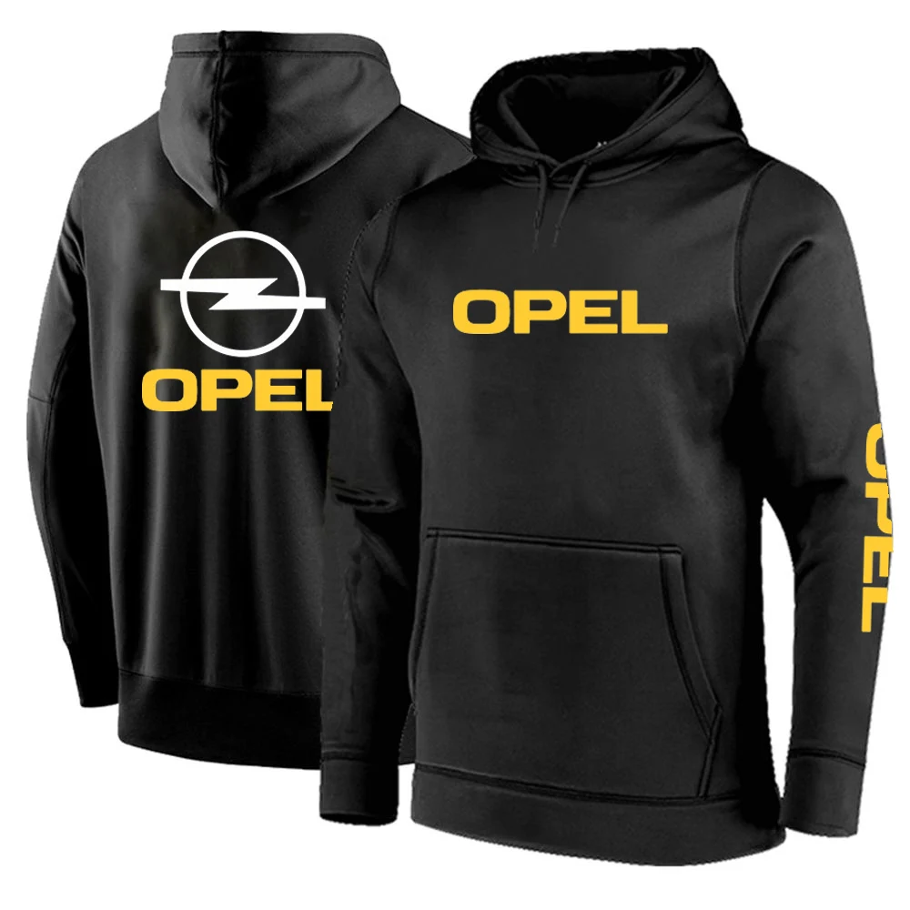 

NEW OPEL Spring and Autumn Hoodies ize Pullover Fleece Cotton Sweatshirts Casual Fashion Fashion Tops