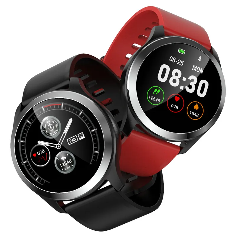 Умные часы Z03 Fitness Tracker Smartwatch с диаграммой ЭКГ, мониторингом сердечного ритма и артериального давления, браслет для мужчин и женщин на IOS и Android.