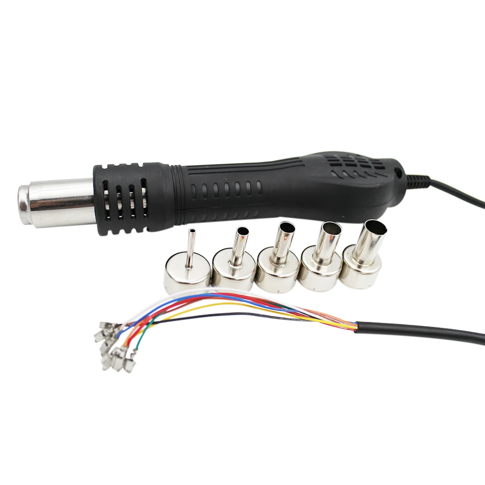 Новое поступление тепловая пушка ручка для распайки горячего воздуха 858 8858D 878A 878