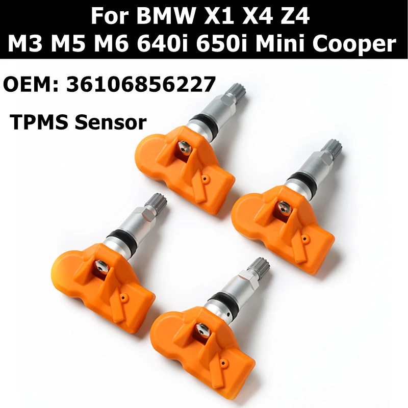 

36106856227 Автомобильный датчик давления в шинах TPMS система мониторинга для BMW X1 X4 Z4 M3 M5 M6 640i 650i Mini Cooper датчик скорости колес