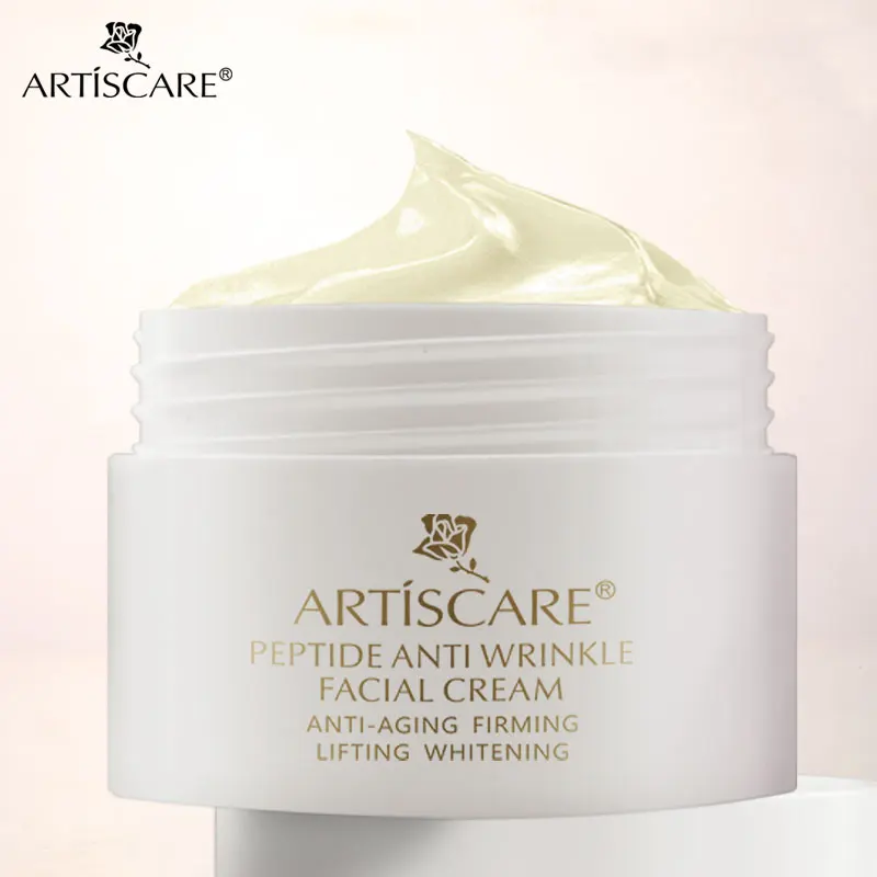 

ARTISCARE Peptide Anti Wrinkle Facial Cream Anti Aging Skin Whitening Lifting Firming Acne Treatment Hyaluronic Acid Snail Cream