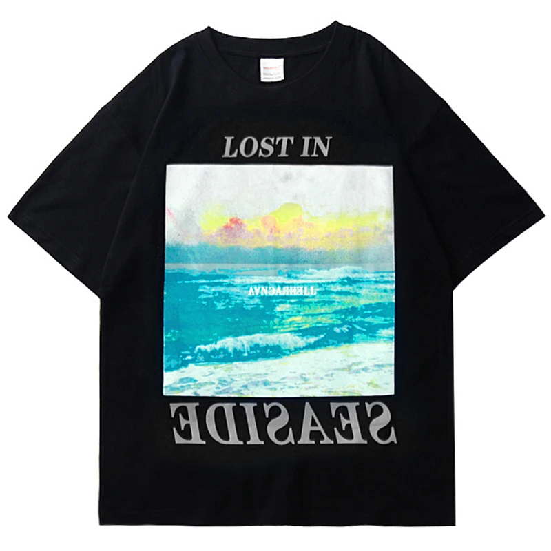 

Мужские картина с буквенным принтом Футболки для пары РУБАШКА УНИСЕКС в стиле "хип-хоп" футболка с коротким рукавом 2021 летняя футболка с кру...