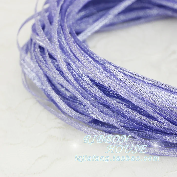 3 мм цветная луковая лента блестящая вышитая для свадебного торта подарочная