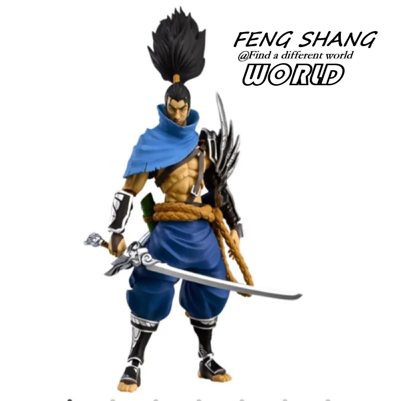 Женская Лига Легенд LOL Yasuo Полноразмерная модель игрушечная фигурка подарок| |