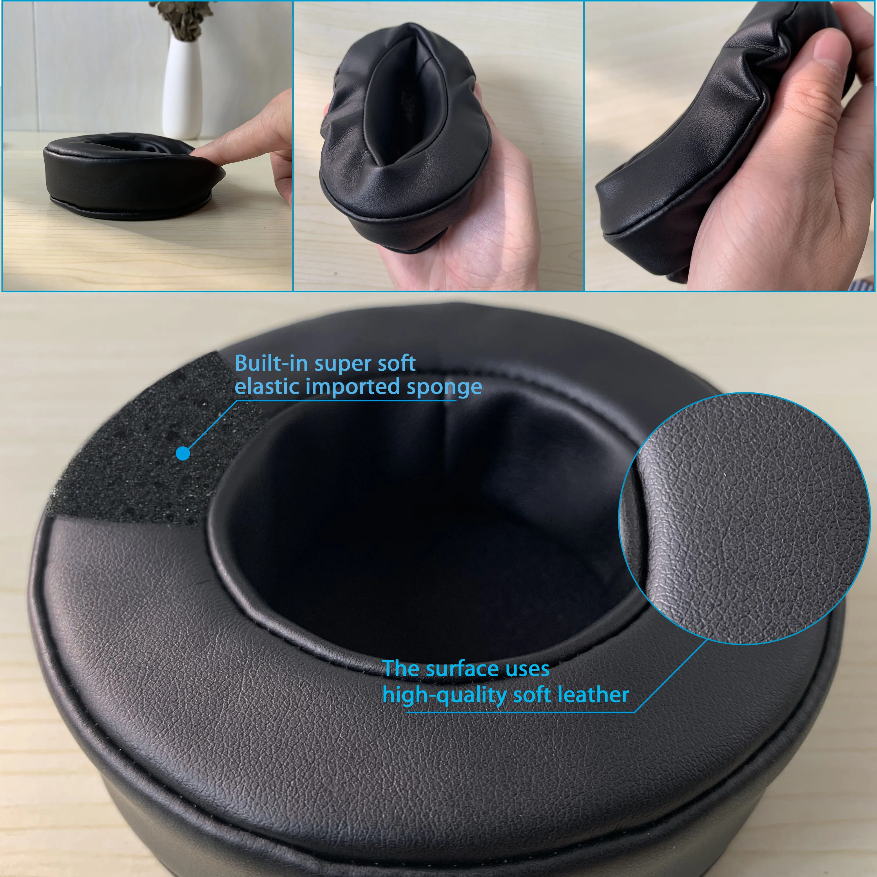 Сменные утолщенные амбушюры Nullkeai для наушников Philips SHL3000 SHL3065 наушники