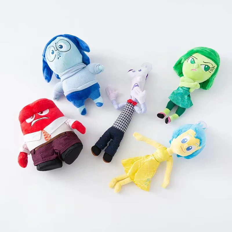 Inside Out Joy Sadness Anger Disgust Fear Riley Plush Toy Soft Stuffed Doll Gifts For Children