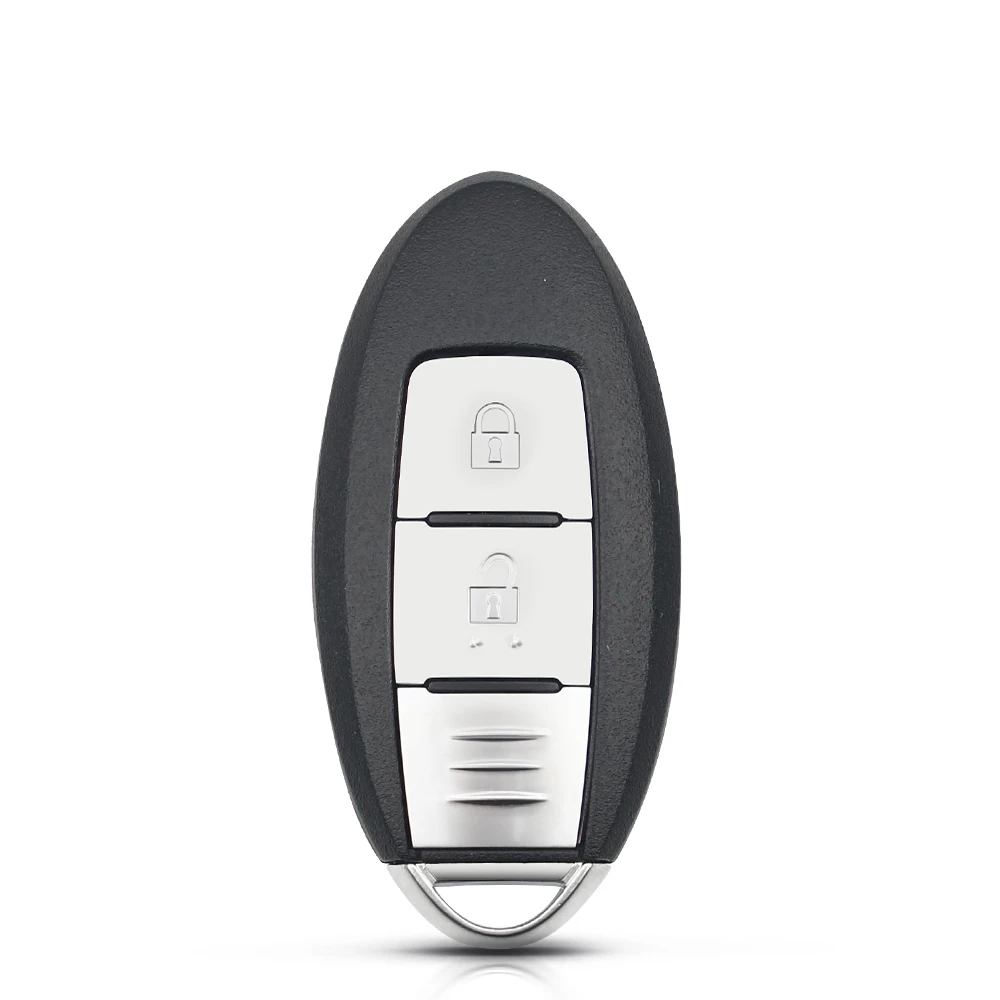 KEYYOU 2 кнопки для Nissan Micra March Leaf Juke F15 Note E12 Tiida после 2012-2016 433 МГц ID46 чип дистанционного
