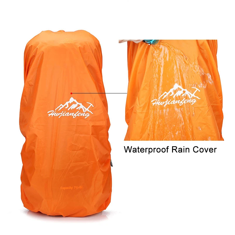 Вместительный походный рюкзак 70 + 5 л Мужской Водонепроницаемый Горный для