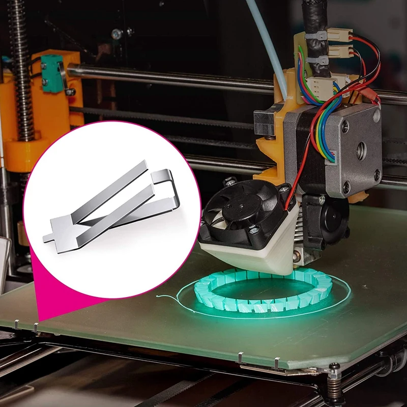 Для Эндер 3 Стекло кровать весенний виниловый зажимы для Creality Ender Pro 3S 5 CR 20 PRO 10S 3D