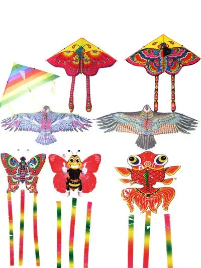 

Eagle Kite Bee goldfish butterfly Kite Children Flying Kites Windsock Outdoor Toys Garden Toys For Kids Gift