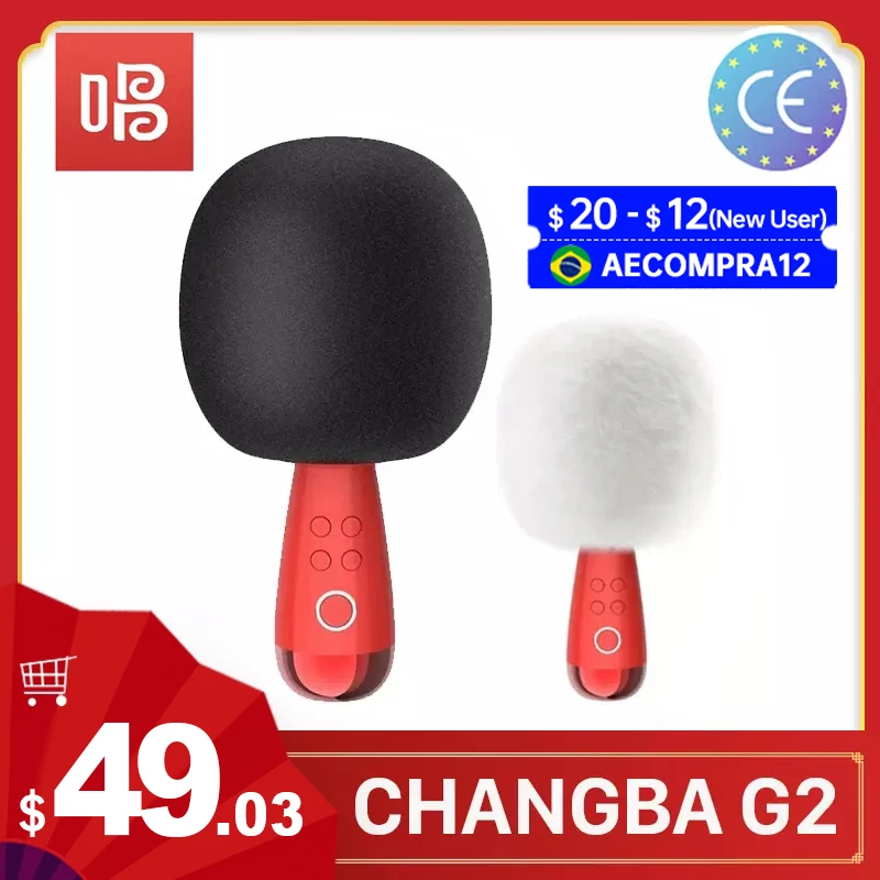 Новый G2 G1 Q3 Big Egg Changba Арена микрофон беспроводной Bluetooth караоке петь YouTube динамик