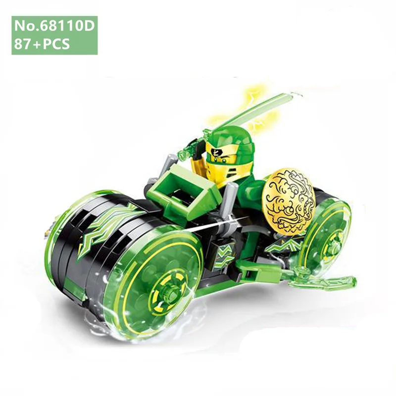 4 шт. Детский конструктор мотоцикл | Игрушки и хобби