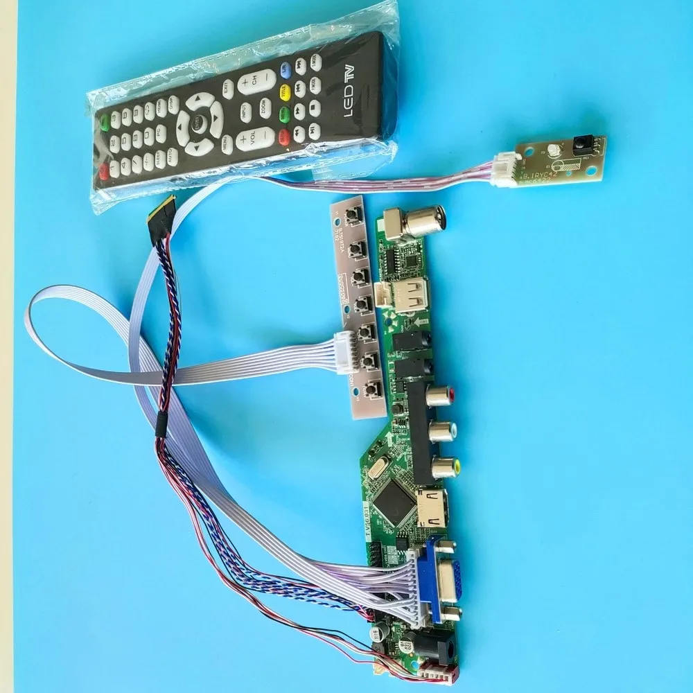 

Kit for B173HW01 40pin 1920x1080 HDMI LED panel Audio Screen Controller board Display LCD VGA USB TV AV LVDS remote monitor