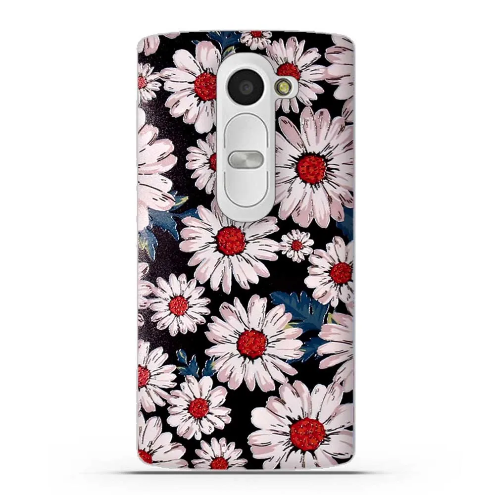 Мягкий силиконовый чехол из ТПУ для LG Leon с мультяшным рисунком 4G LTE H340N|Бамперы| |
