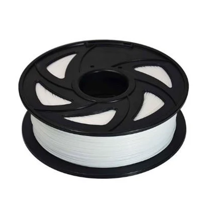 White 3D-принтеры накаливания гибкие 1,75 мм 1 кг/2.2lbs Пластик ПЭТГ расходные материалы PETG Материал для 3D-принтеры накаливания - Цвет: White