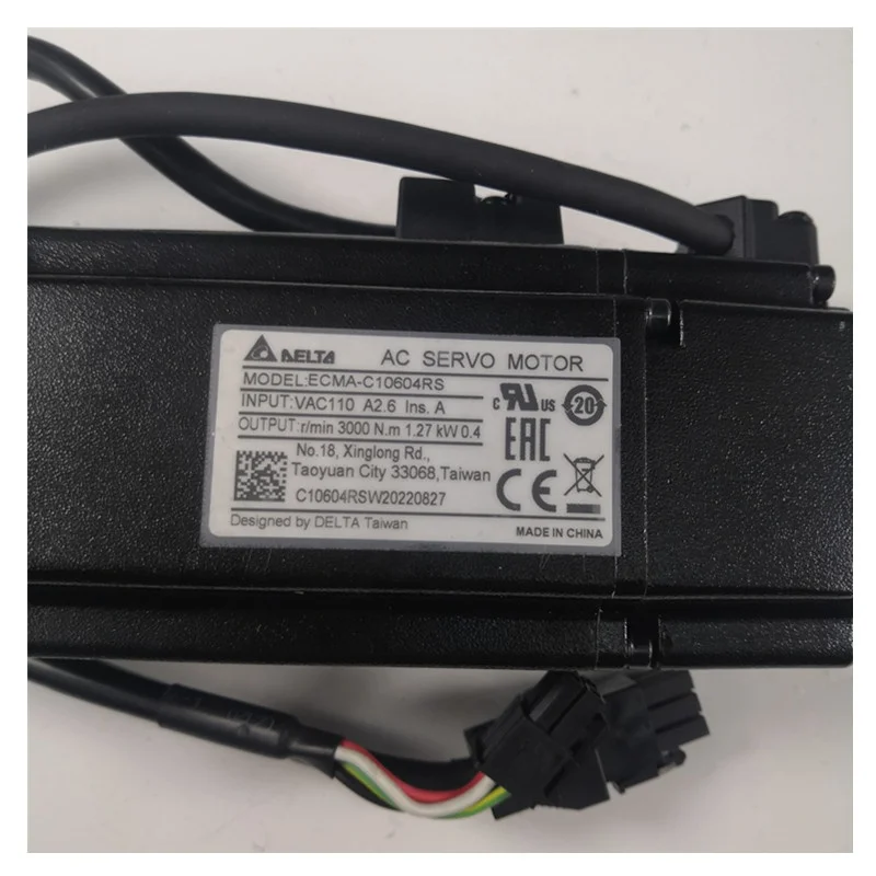 

DELTA Servo motor ECMA-C10604RS A2 Series 400W