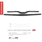 Ullicyc MTB велосипед плоскийподъемный руль полностью из углеродного волокна, руль для горного велосипеда части 31,8*580600620640660680700720740 мм