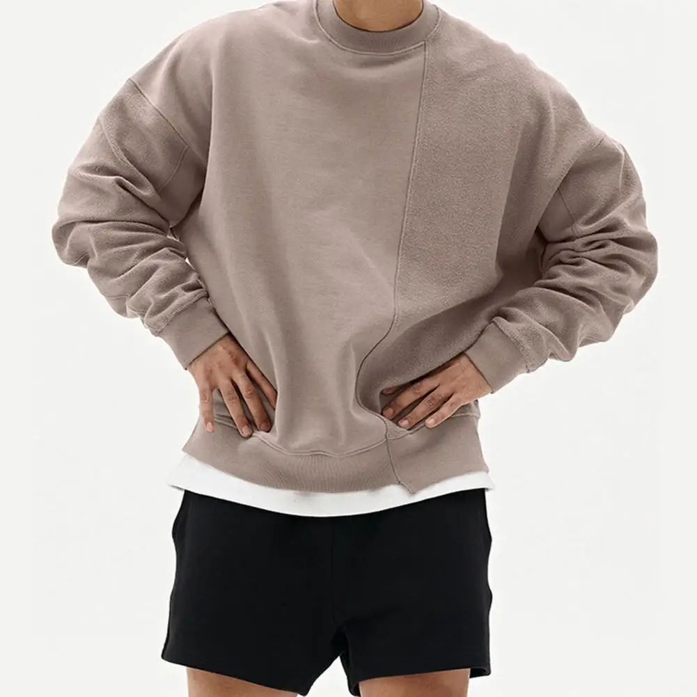 

Winter Top Wear Resistant Winter Top Sweatshirt Practical Men Sweatshirt