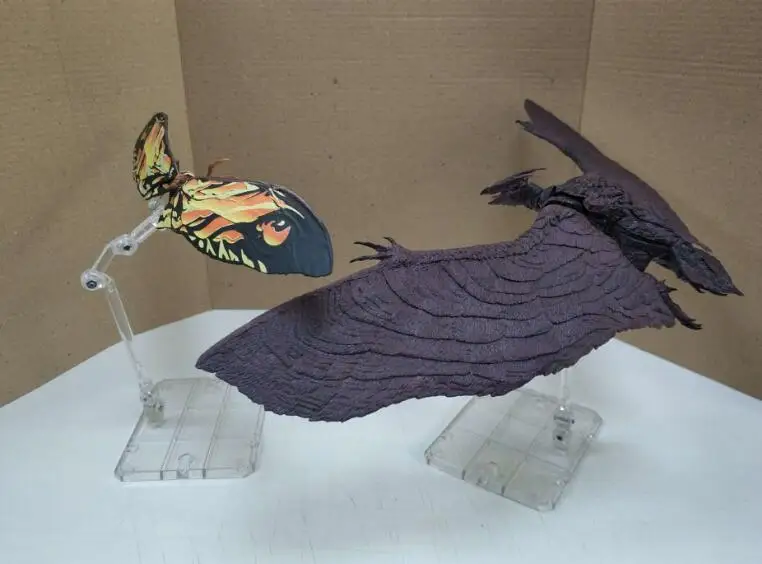 Экшн-фигурка из ПВХ Gojira Rodan Vs. Mothra Коллекционная модель игрушки | Игрушки и хобби