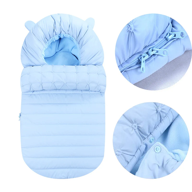 Зимняя детская коляска спальный мешок подходит для большинства колясок