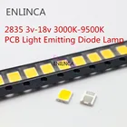 Светодиодные кристаллы SMD светодиодный 2835, 1 Вт, 3 в, 6 в, 9 В, 18 в, 5730 Вт, 1 Вт, 0,5 лм