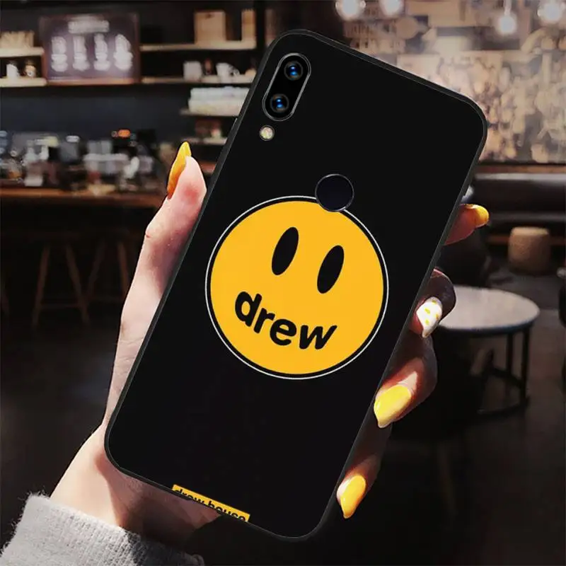 

drew house Justin Bieber Phone Case coque cover funda For Xiaomi MIX 2 2S redmi note 10 8 9 t s pro k 30 pro F1