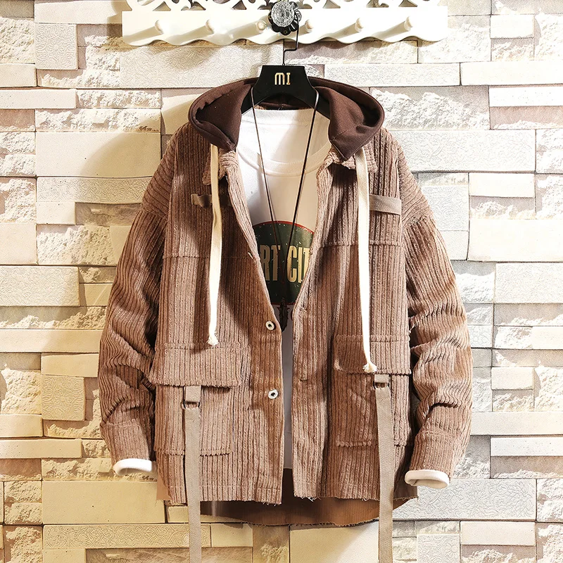 Hip Hop Jacket Men Spring Autumn Solid Mens Jackets and Coats Outwear Streetwear Windbreaker Jacket Men Clothes