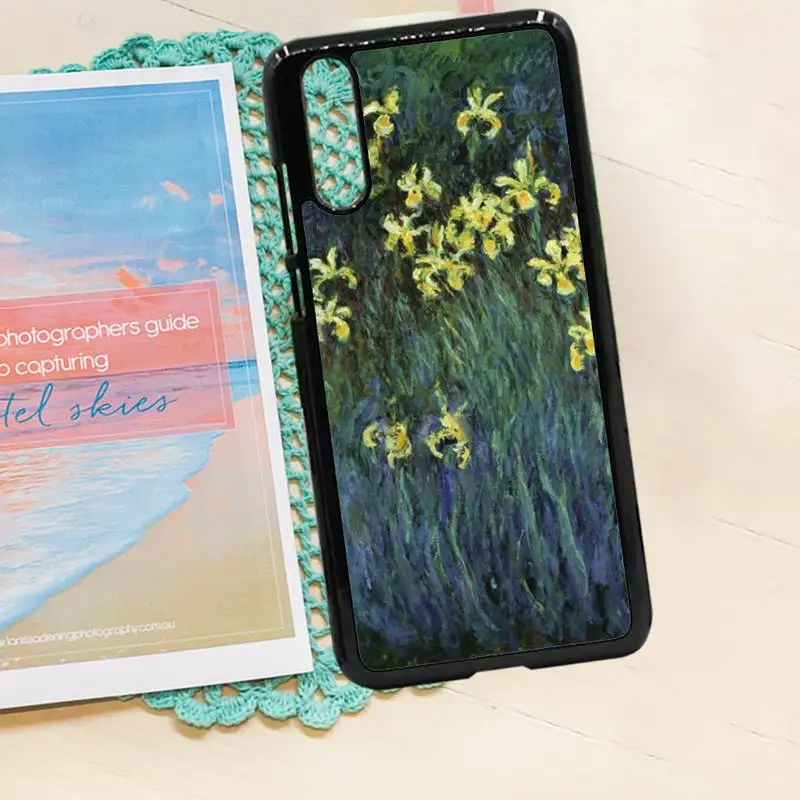 

Claude Monet retro art painting Phone Case PC for iPhone 11 12 pro XS MAX 8 7 6 6S Plus X 5S SE 2020 XR