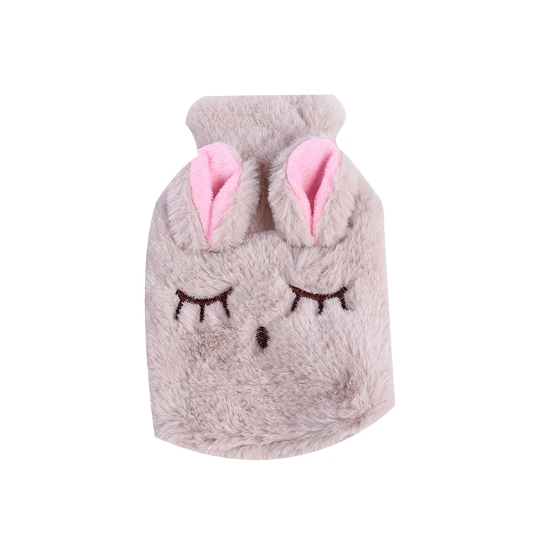 

Winter Warm Heat Reusable Hand Warmer Cute PVC Stress Pain Relief Therapy Hot Water Bottle Bag For Winter