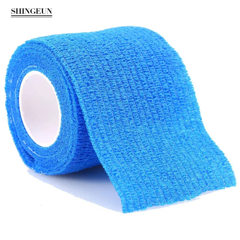 Многоцветная самоклеящаяся газовая рулонная лента для оказания первой