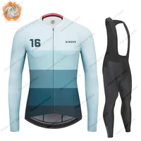 2021 new men siroko cycling jersey set mountian bicycle clothes racing clothing fleece cycling set ciclismo cycling clothing