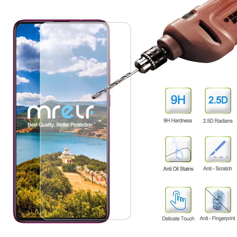 Защита для экрана Redmi K20 Pro закаленное стекло 2.5D 9H Защитная пленка телефона защита