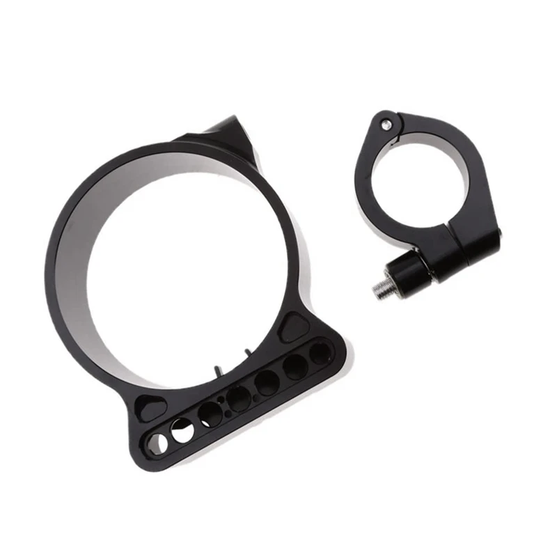 

CNC Side Mount Relocation Bracket Case for Sportster Black